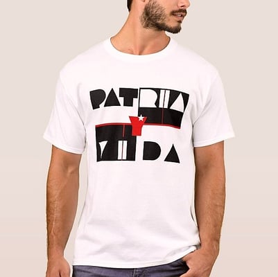 ITS ALL KyG Bl-Wh-Rd Patria y Vida T-shirt